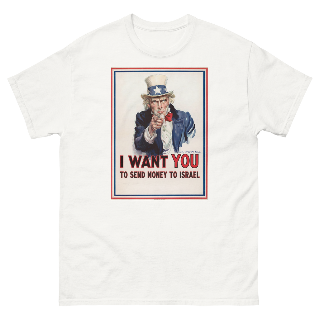 I WANT YOU TO SEND MONEY TO ISRAEL